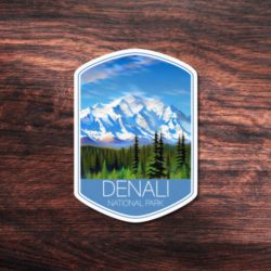 Denali National Park Sticker