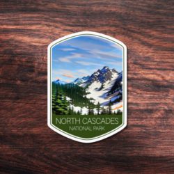 North Cascades National Park Sticker