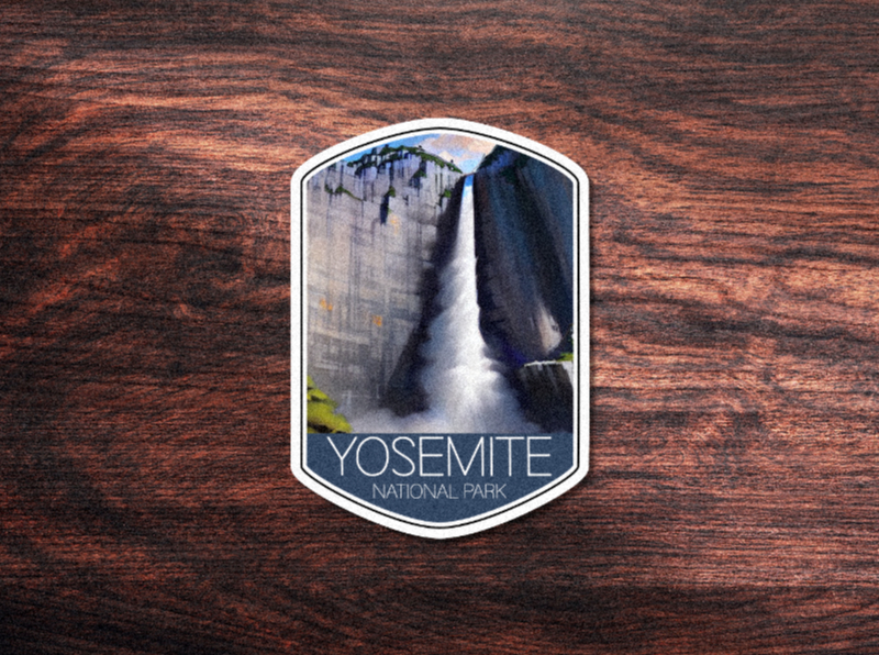 Yosemite National Park Sticker