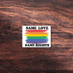Same Love, Same Rights Sticker